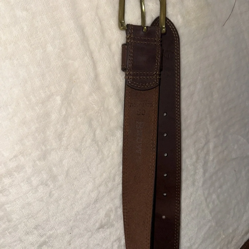 Browning Brown Leather Belt size 50
